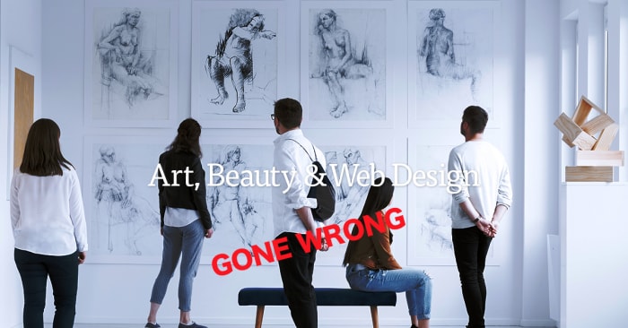 Read more about the article The Art And Beautiful Website Design That Gone Wrong Every Web Designer Will Never Tell You