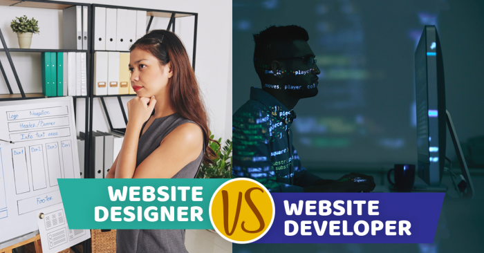 Read more about the article Comparison between a Web Designer vs a Web Developer