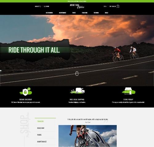 website design meng thai cycles