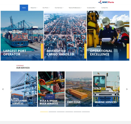 MMC Port Homepage