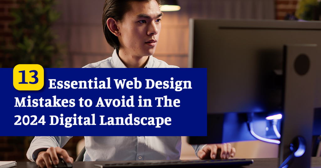 corporate website design mistake to avoid to keep users engaged