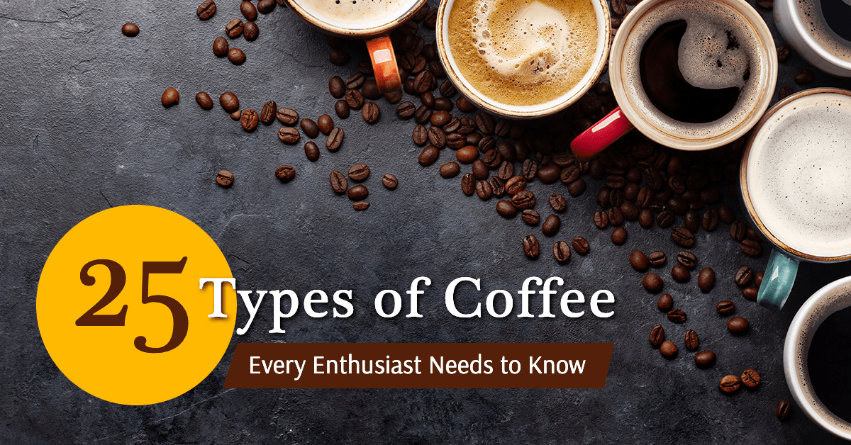 Read more about the article 25 Types of Coffee Every Enthusiast Needs to Know