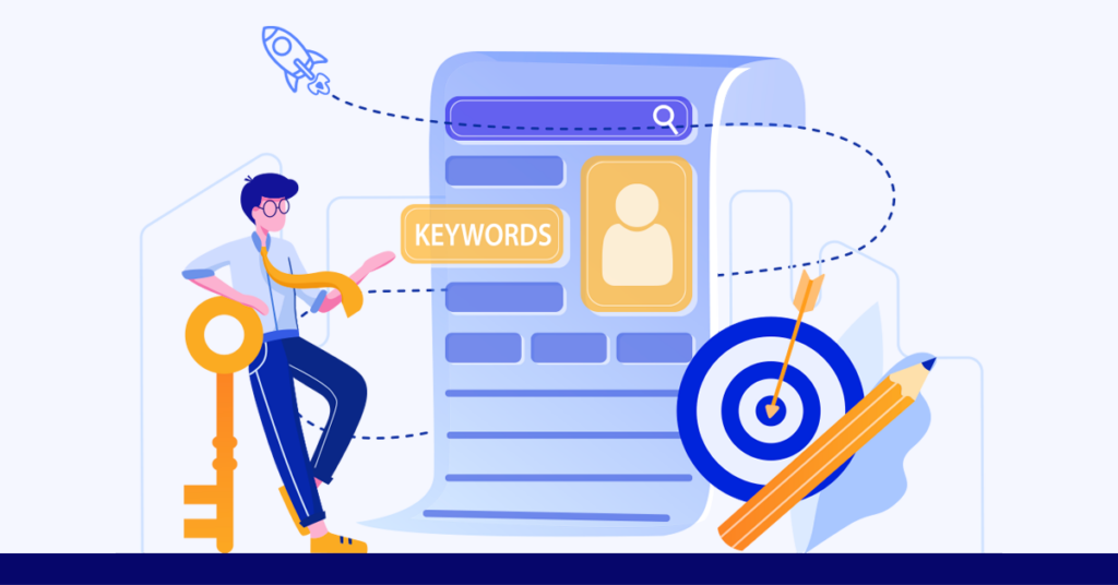 wrongly keywords related target is one of the technical elements mistake