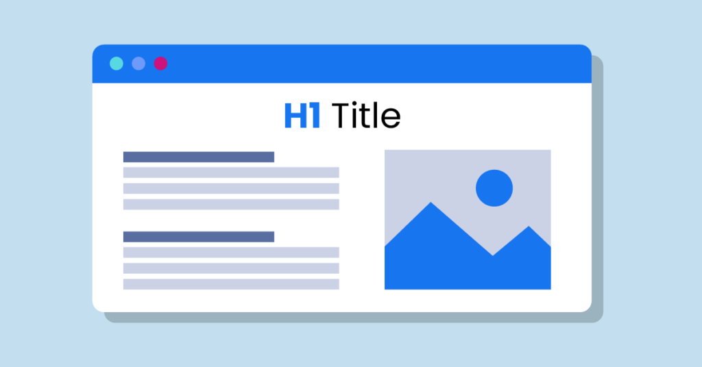 h1 tags with high user's search intent