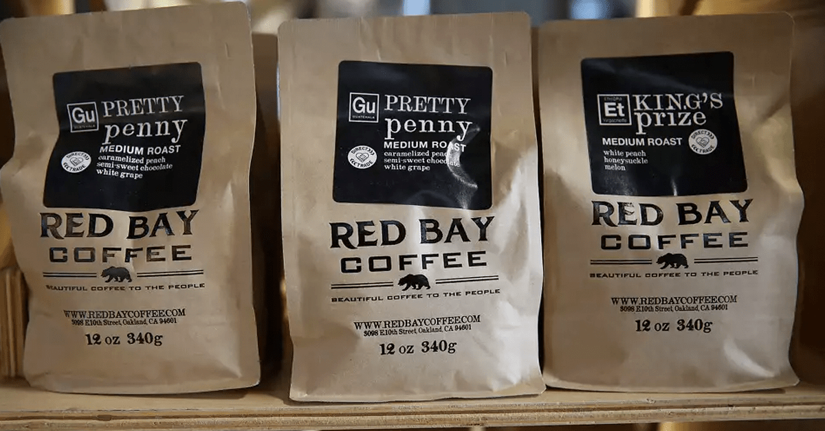red bay coffee ecommerce website