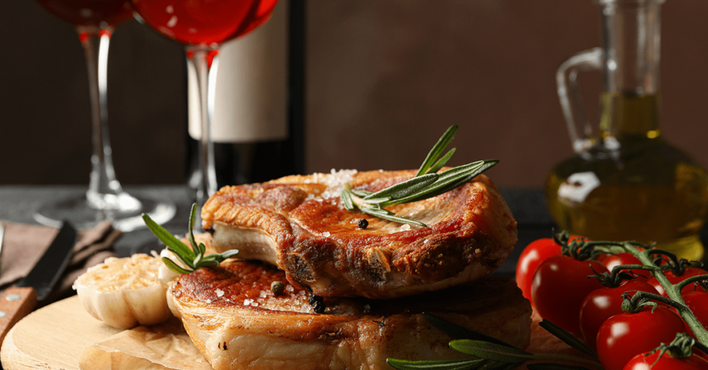 malbec wine with steak