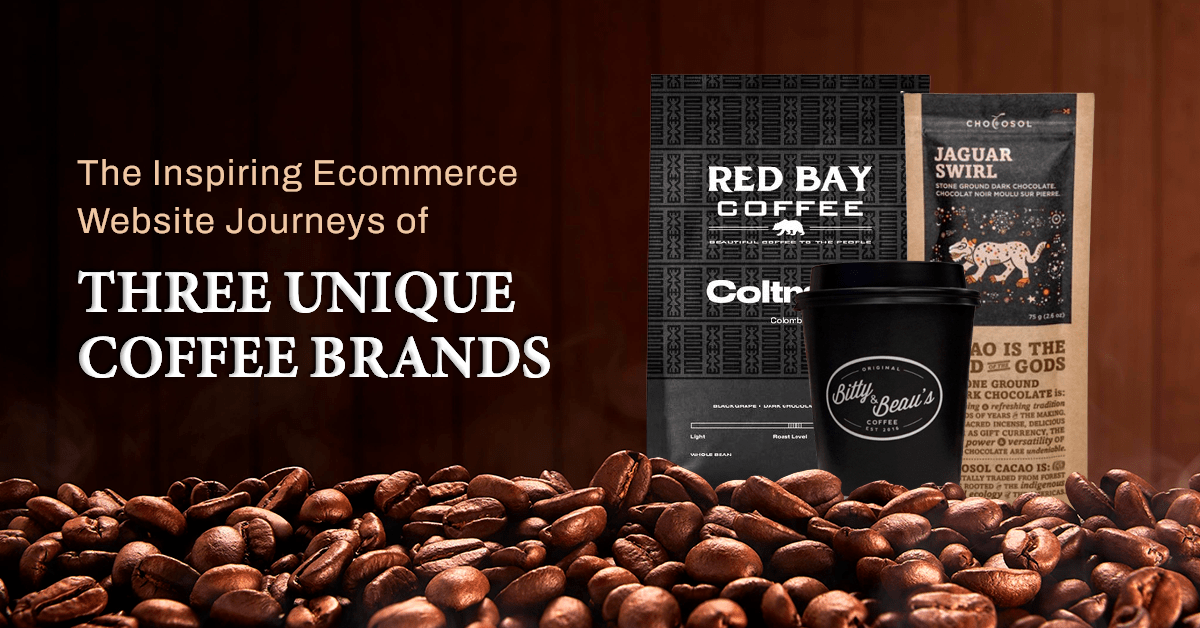 3 unique coffee brands ecommerce website