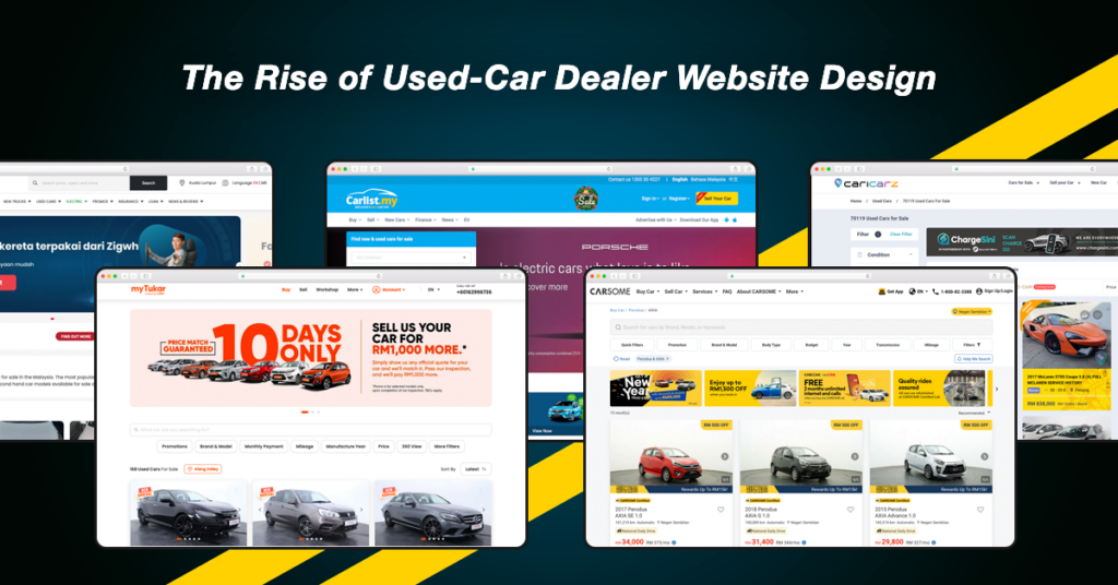 great car dealer website by cool web designer