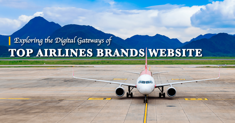 top airline websites branding and marketing strategy