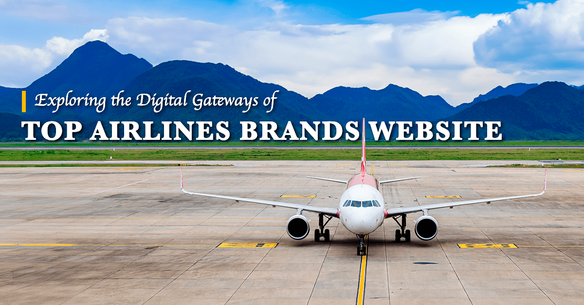 top airline brands website