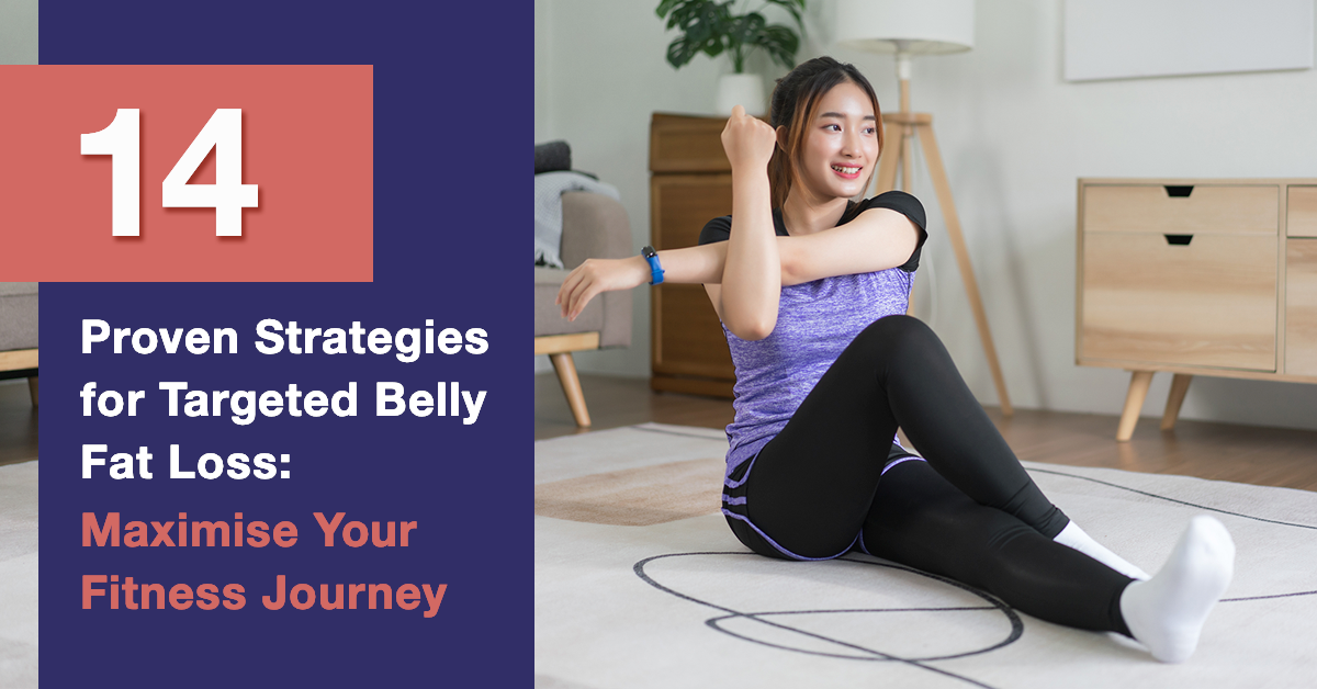 14 strategies targeted belly fat loss