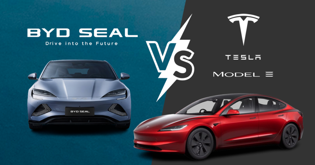 Tesla Model 3 vs. BYD Seal The Battle for Electric Supremacy