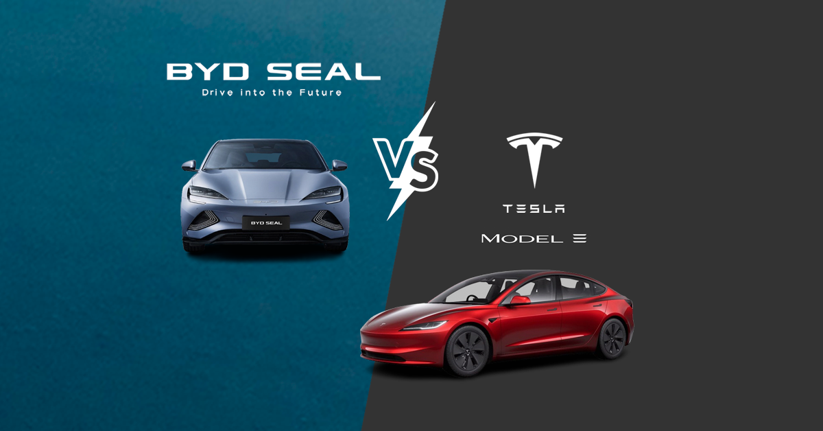 Read more about the article Tesla Model 3 vs. BYD Seal: The Battle for Electric Supremacy