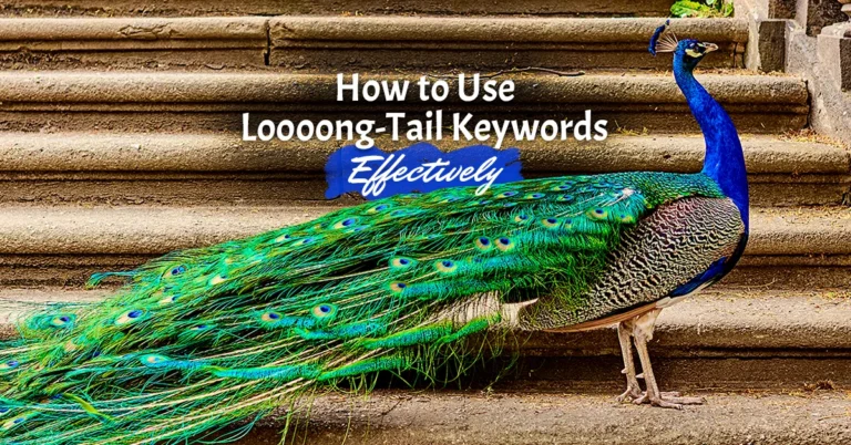 How to Use Long Tail Keywords Effectively