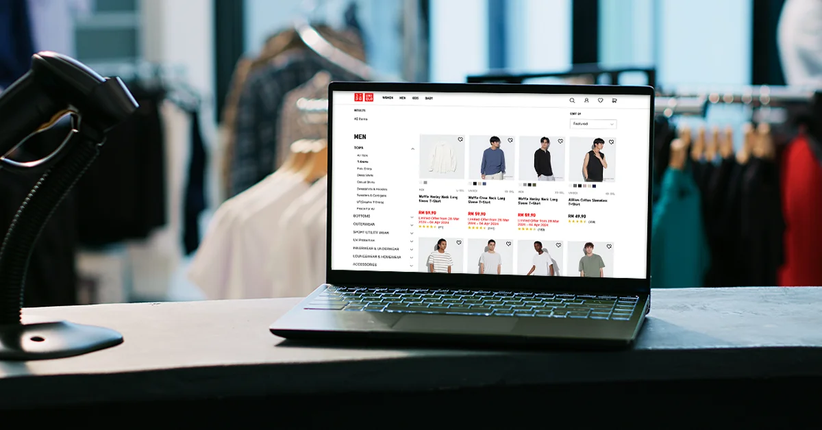 Uniqlo's Ecommerce Website and Online Store