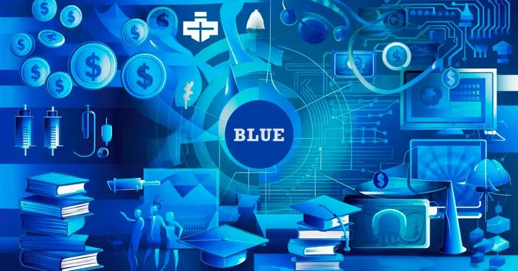 Use Blue for Trust and Calmness - web design Malaysia