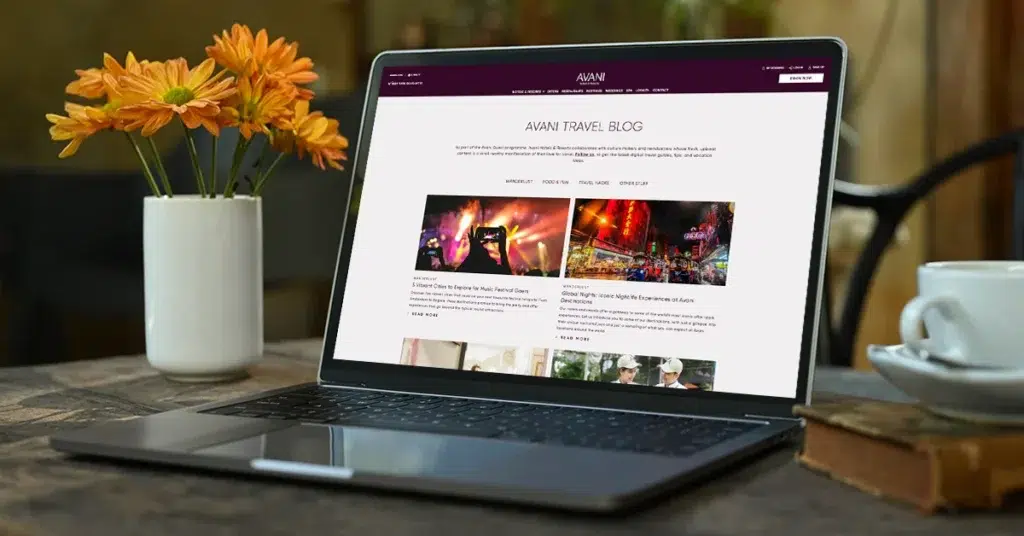 Engaging Content for Hotel Industry - web design Malaysia