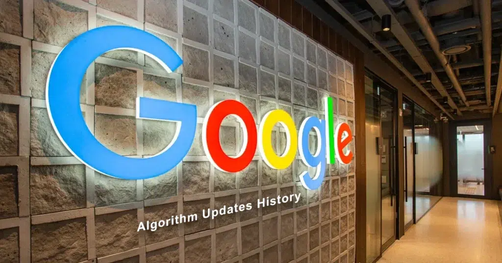 Google Algorithm Updates History