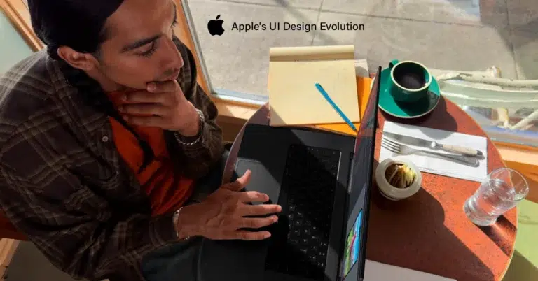 Apple UI Design Evolution- web design Malaysia