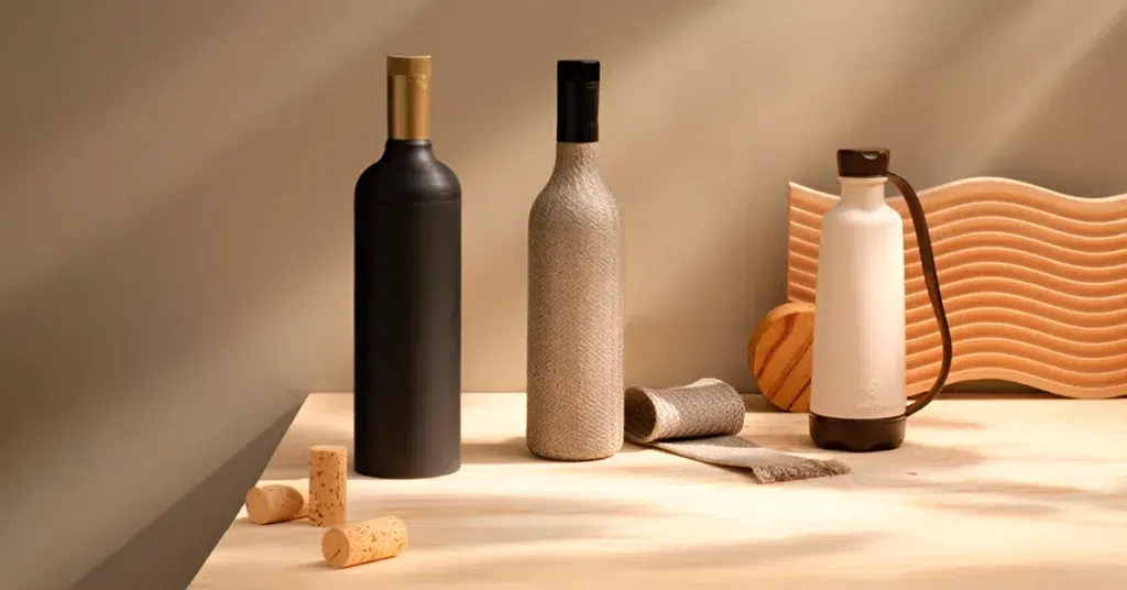 Sustainable Materials in Wine Packaging - web design Malaysia