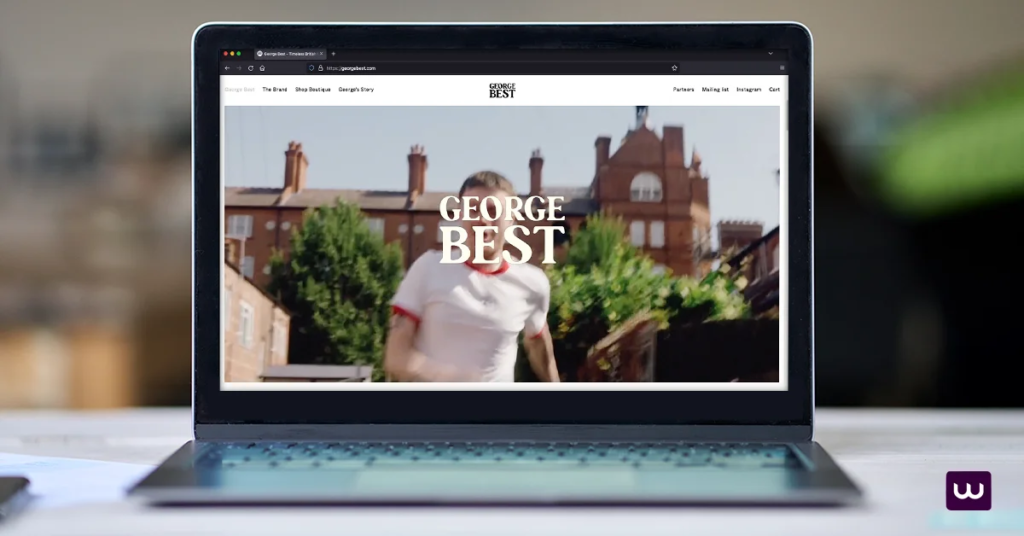 georgebest.com – one of the best personal website examples