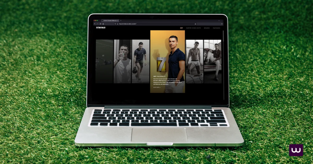 cristianoronaldo.com – one of the best personal websites