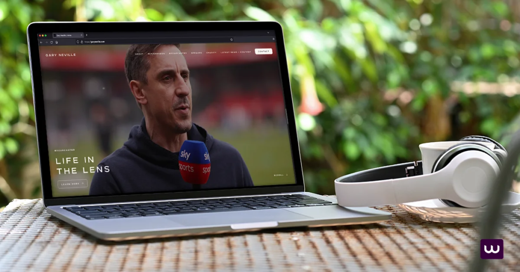 garyneville.com – one of the clear and engaging design example