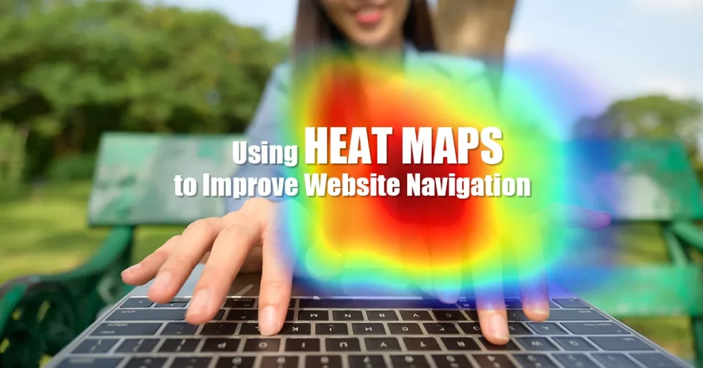 web design heat map tracking user behavior