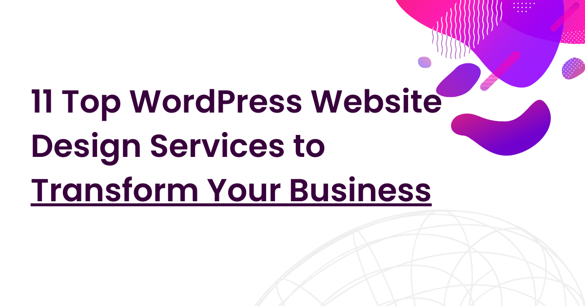 wordpress website design services