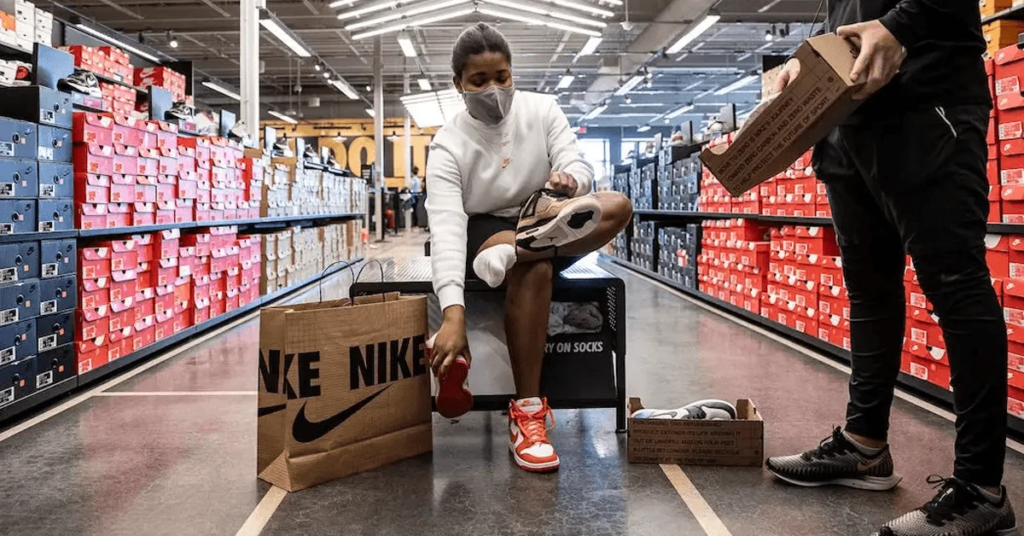 nike threats in wholesale distribution and fake nike products, nike swot analysis