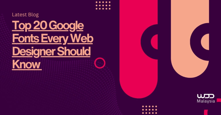 Google fonts every web designer should know