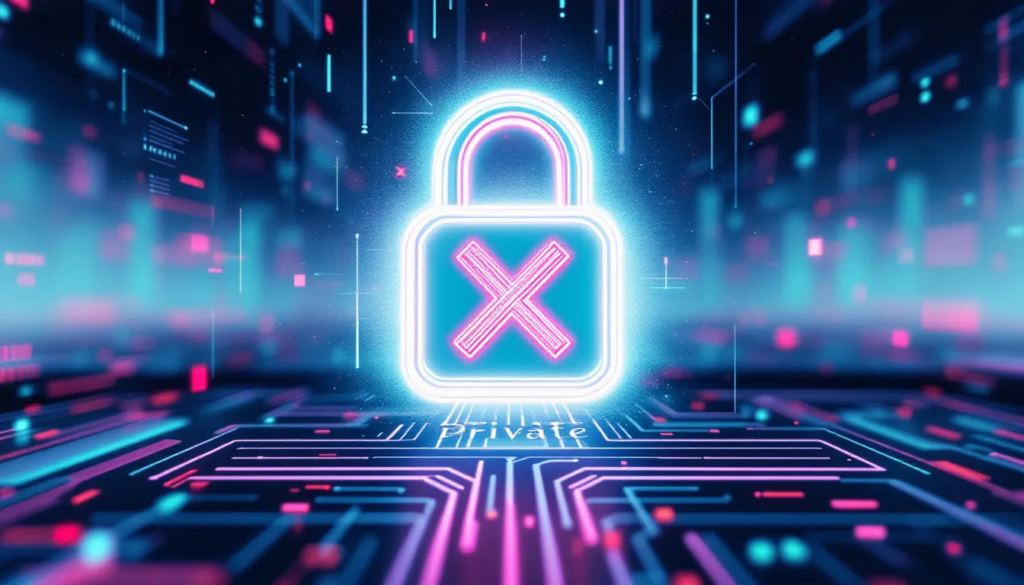 A representation of data privacy concerns related to Xiao Hong Shu users.