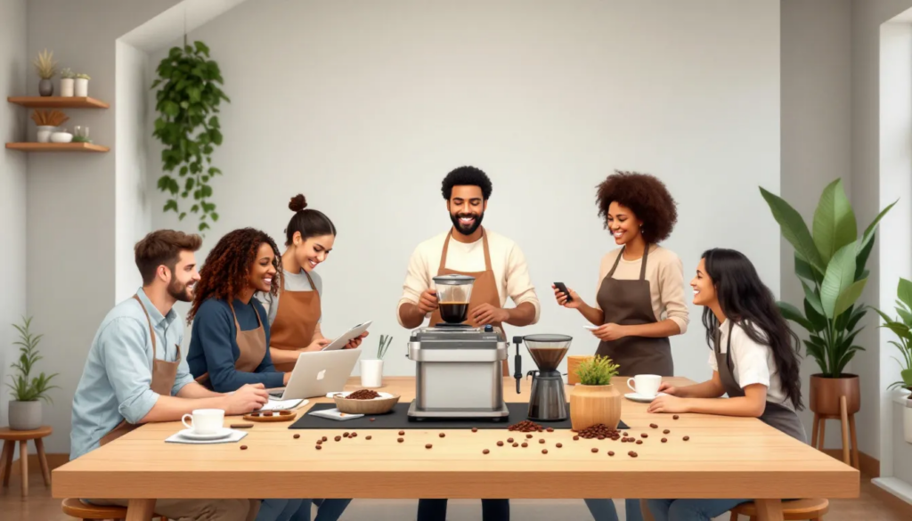 freshly brewed coffee for workplace wellness programs