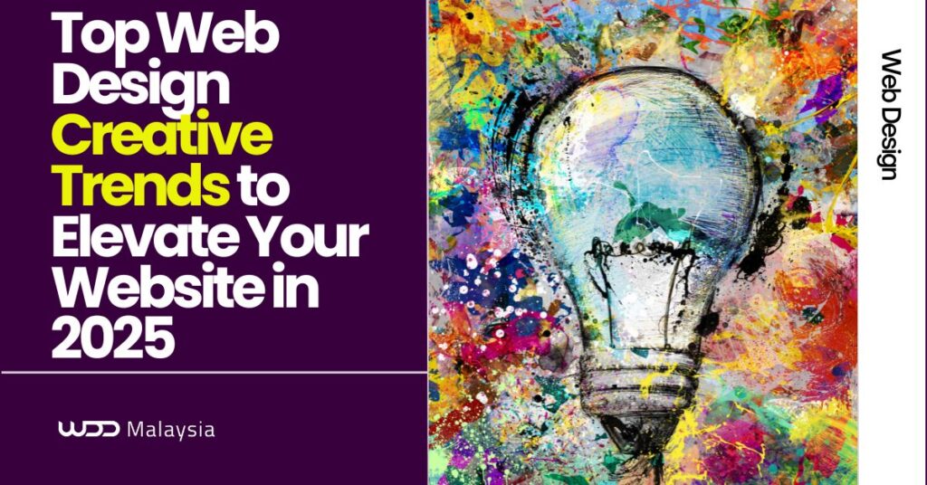 top web design creative trends