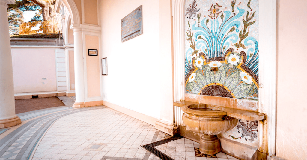 the historical springs of evian