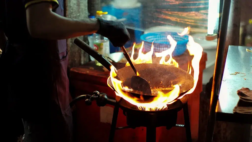 Hawker centre near Kelana Jaya LRT station, the commuter hub driving near-me searches