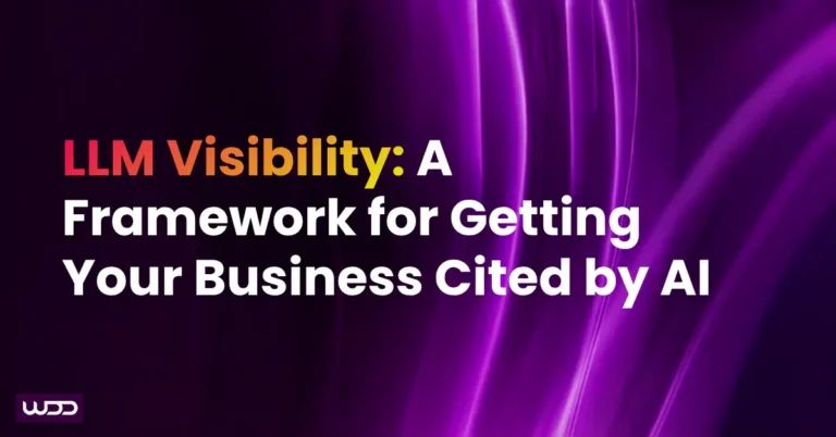 Five-stage LLM visibility framework showing how Malaysian businesses get cited by AI tools like ChatGPT and Gemini